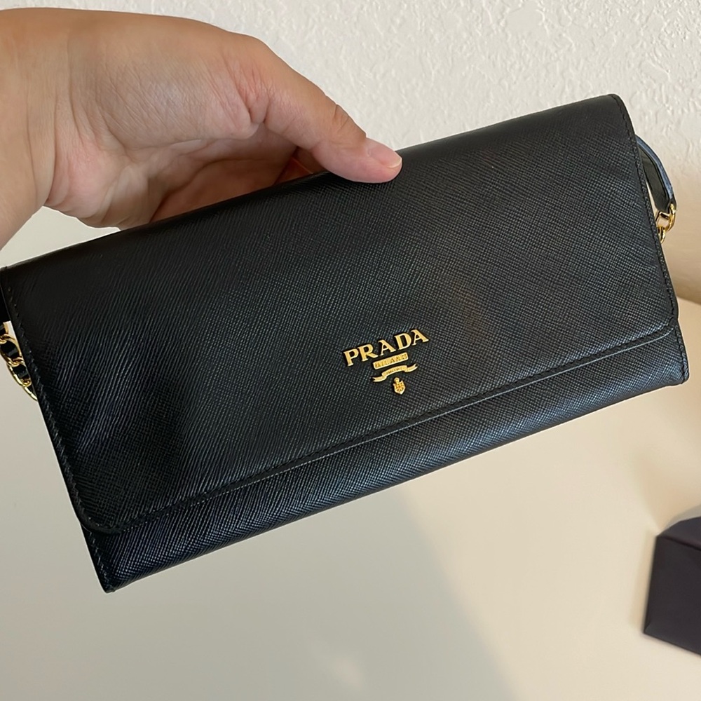 Prada Saffiano crossbody bag
